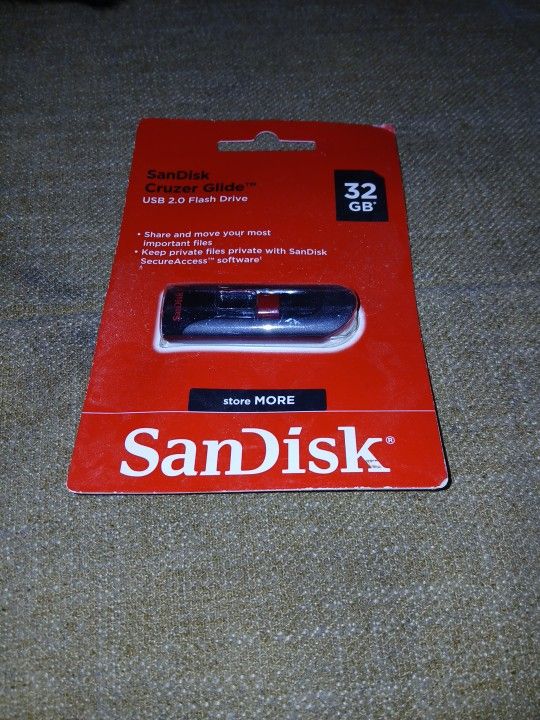 SanDisk Cruzer Glide Usb 2.0 Flash Drive 32GB