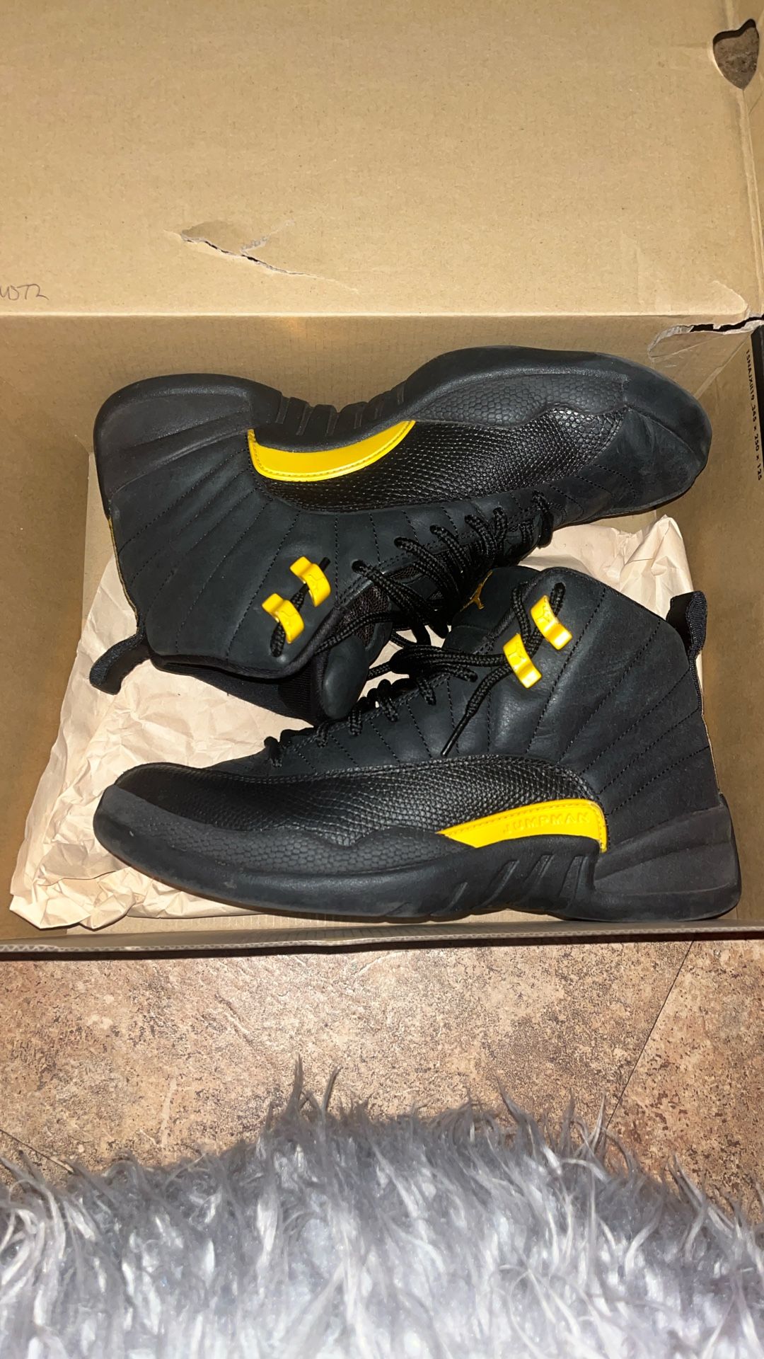 Jordan 12 “black Taxi”