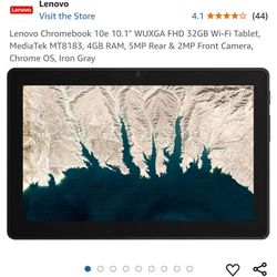 Brand New Lenovo Chromebook Tablet