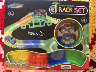 Glow In The Dark Kids Track Set 