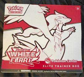 Pokémon TCG Scarlet & Violet White Flare Pokemon Center Elite Trainer Box