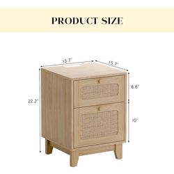 Two Small Bedside Tables 