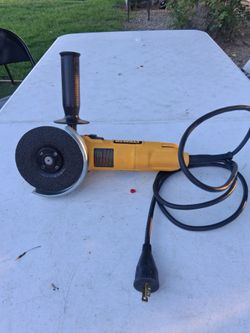 Dewalt 4_1/2" electric grinder