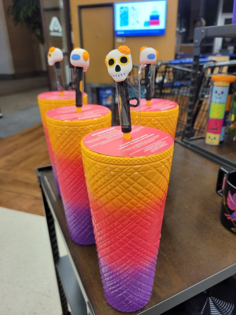 Starbucks Cups Dia De Muertos