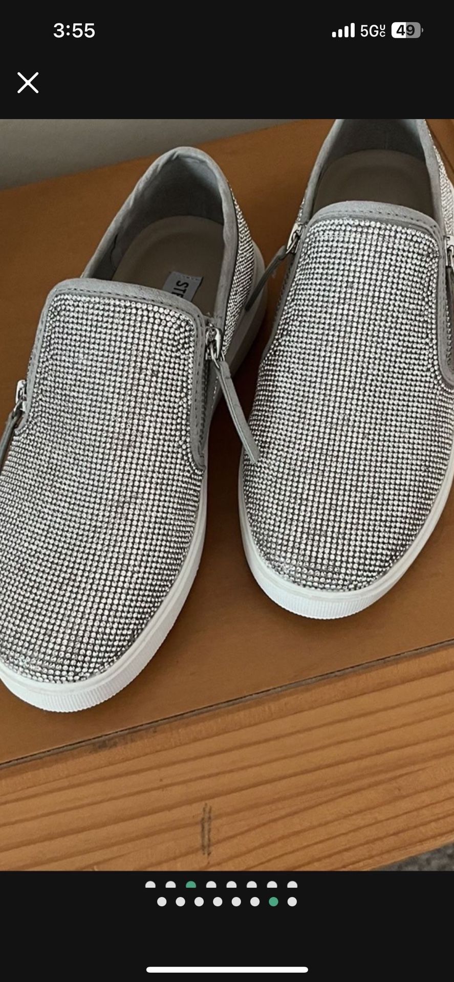 There Very Nice Rhinestone Shoes For Women’s Size 6,5 Never Been Used Made By Steve Madden