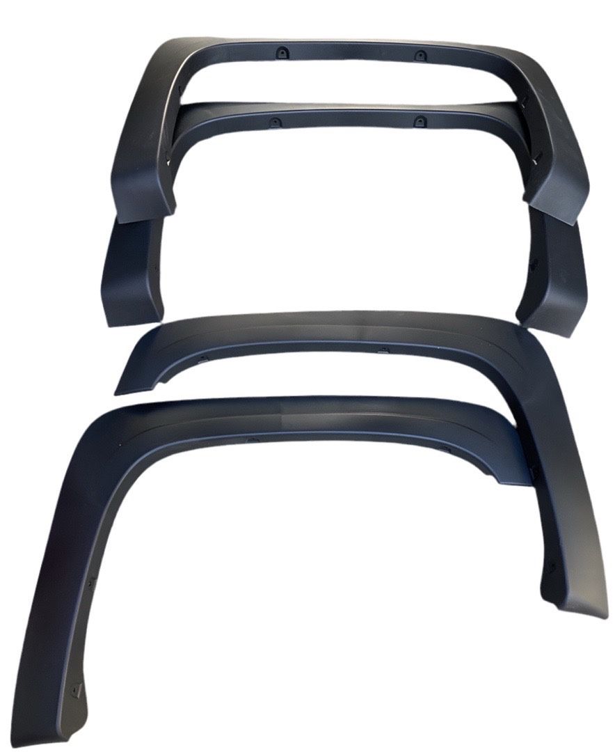 LA Zona Auto Parts 2007 to 2013 Chevrolet Silverado Paintable OEM STYLE Fender Flares Guardabarros Polvaderas Guardafango