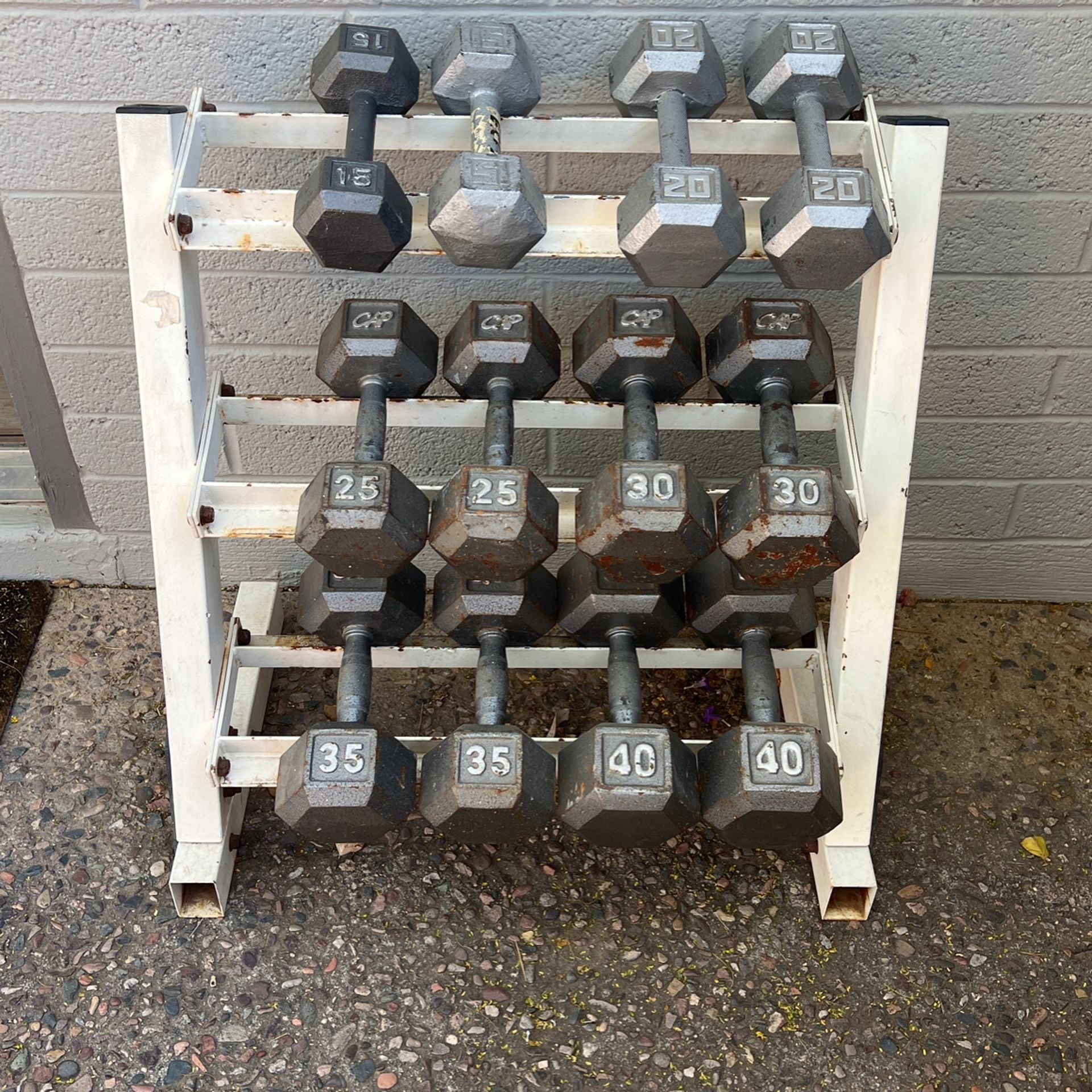 Weight Set and Bench