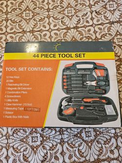 44 Piece Home Tool Set with Case