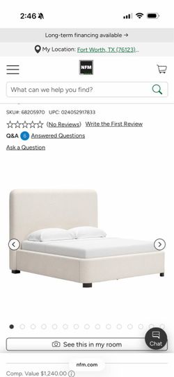 King bed