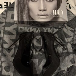 Black Heels With Strap