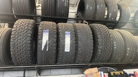 5 Used Lt315/70/17 Goodrich All Terrain T/a 