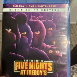 Can You Survive Five Nights At Freddy’s Blu-Ray Movie Game