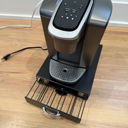 Keurig K-Elite K90 Coffee Maker + K-Cup Storage Drawer | Iced Coffee, Strong Brew, Hot Water