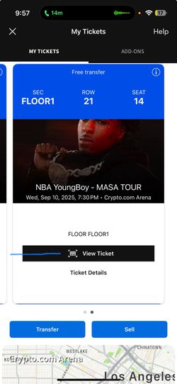 NBA Youngboy Concert Tickets , Los Angeles