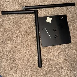 Free Standing, matte Black Toilet Paper Storage with Heavy Weighted Base,