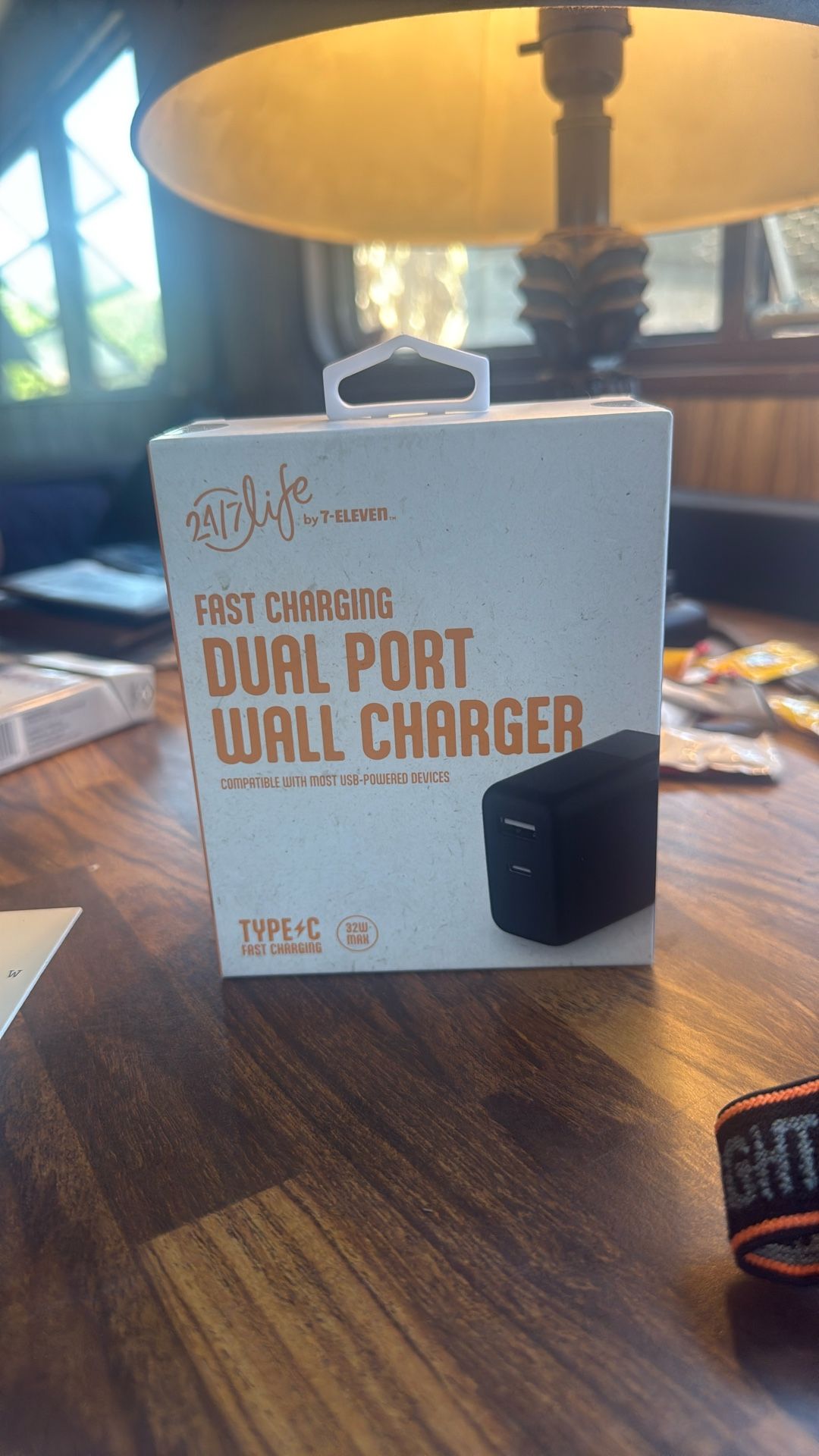 Dual Charger Type C And USB Fast Charging 