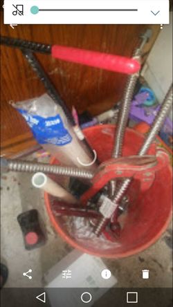 Plumbin item also small ladder