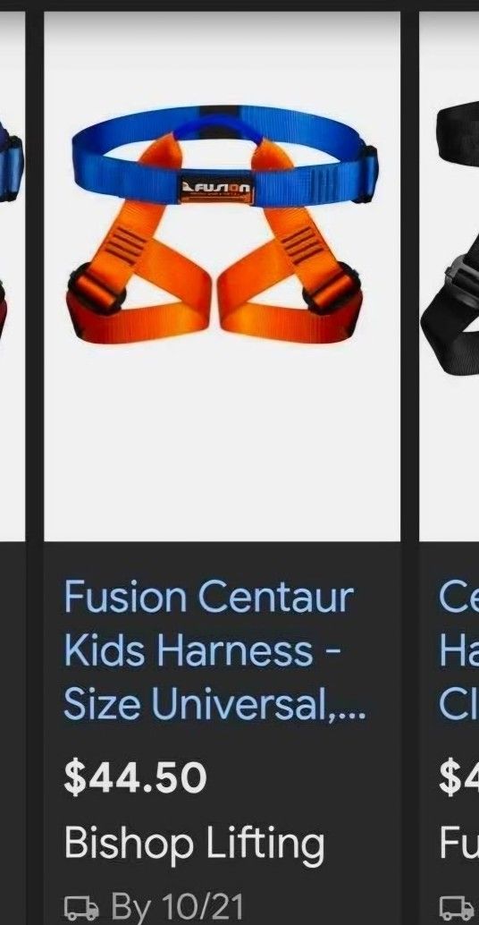 NEW YOUTH ROCK CLIMBING HARNESS