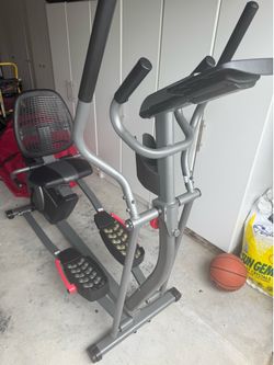 FREE 2 in 1 Elliptical machine with seat