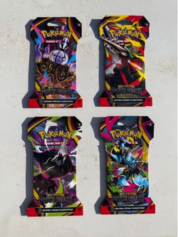 Pokemon Pitch Black Booster Packs (Lot of 4)