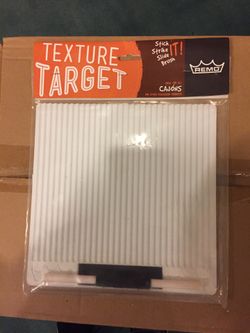 Remo texture target for Guiro effect. New