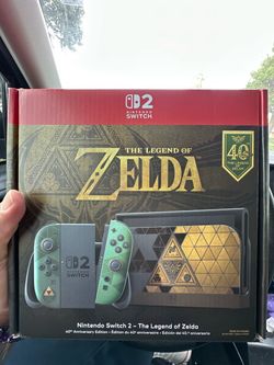Switch 2 40th anniversary the legend of Zelda edition