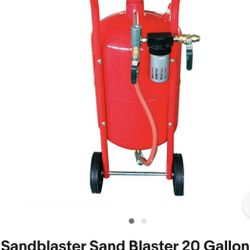 Sandblaster 20 Gallons