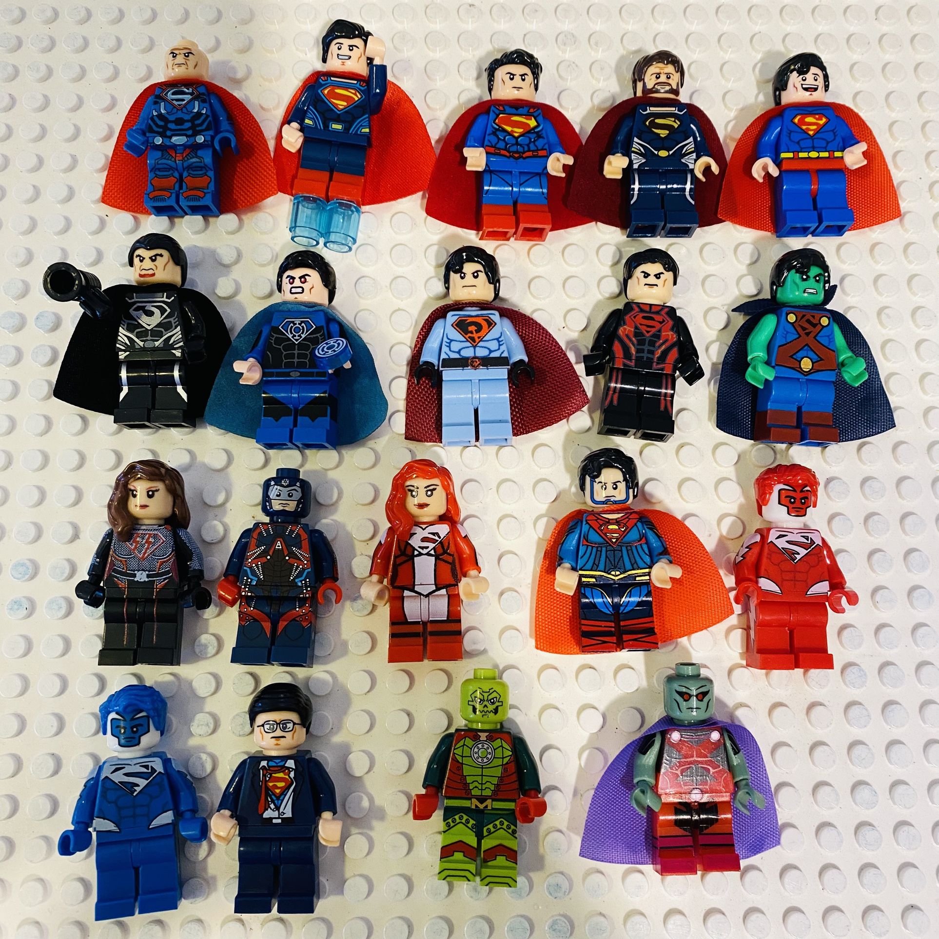 6 for $25 Superman Universe Minifigures | New Custom Lego Compatible Toys