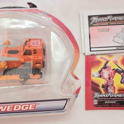 Transformers Wedge Landfill Arm  RID Robots In Disguise Hasbro New Out Of Package 2001