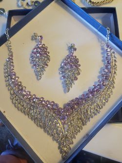 Costume Rhinstone 3pc Set