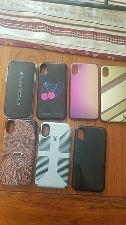 Iphone x phone cases 5.00 each