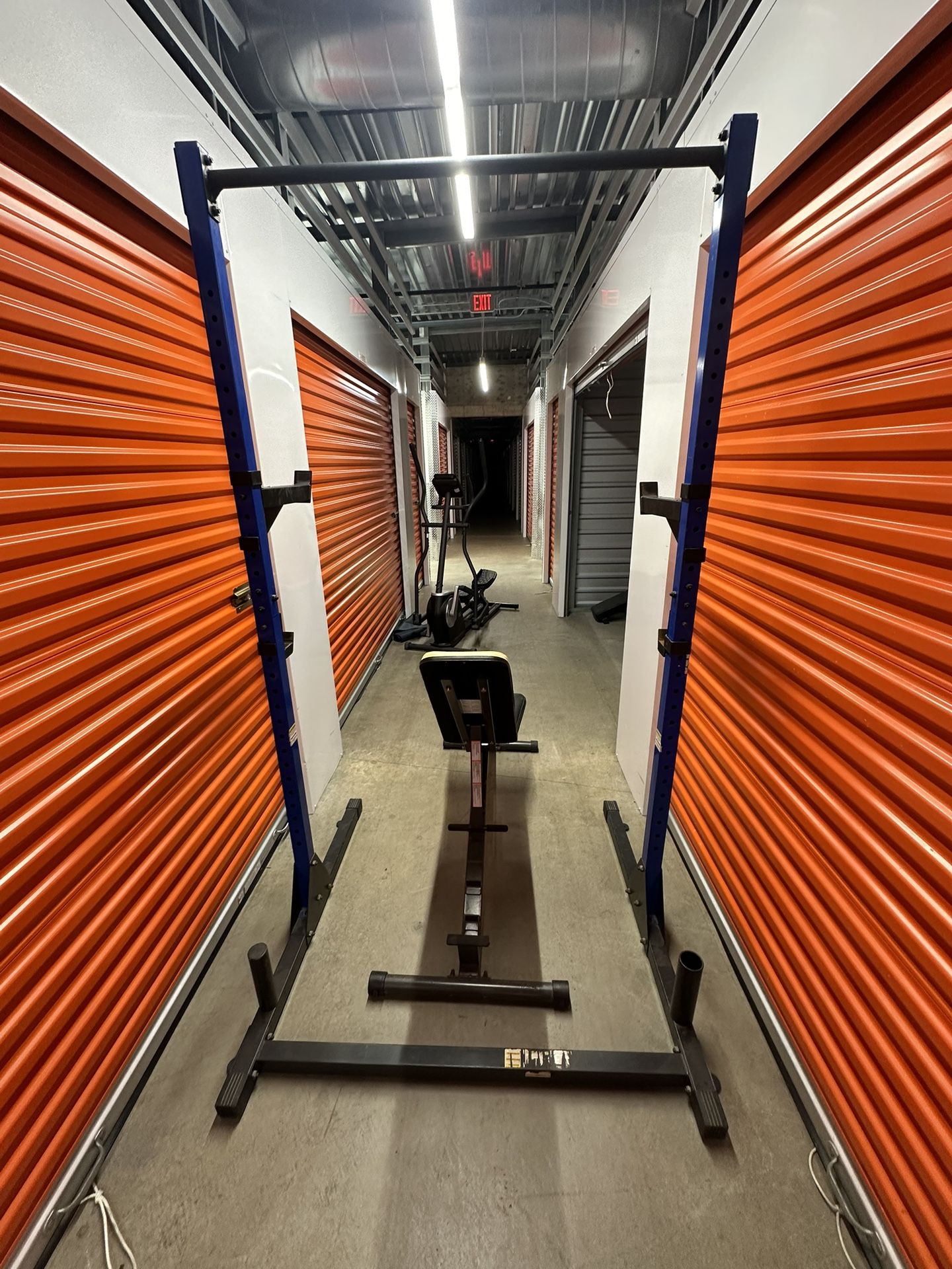 Weight Bench And Rack