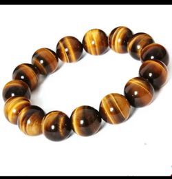 Yellow Tiger Eye Stone Bracelet