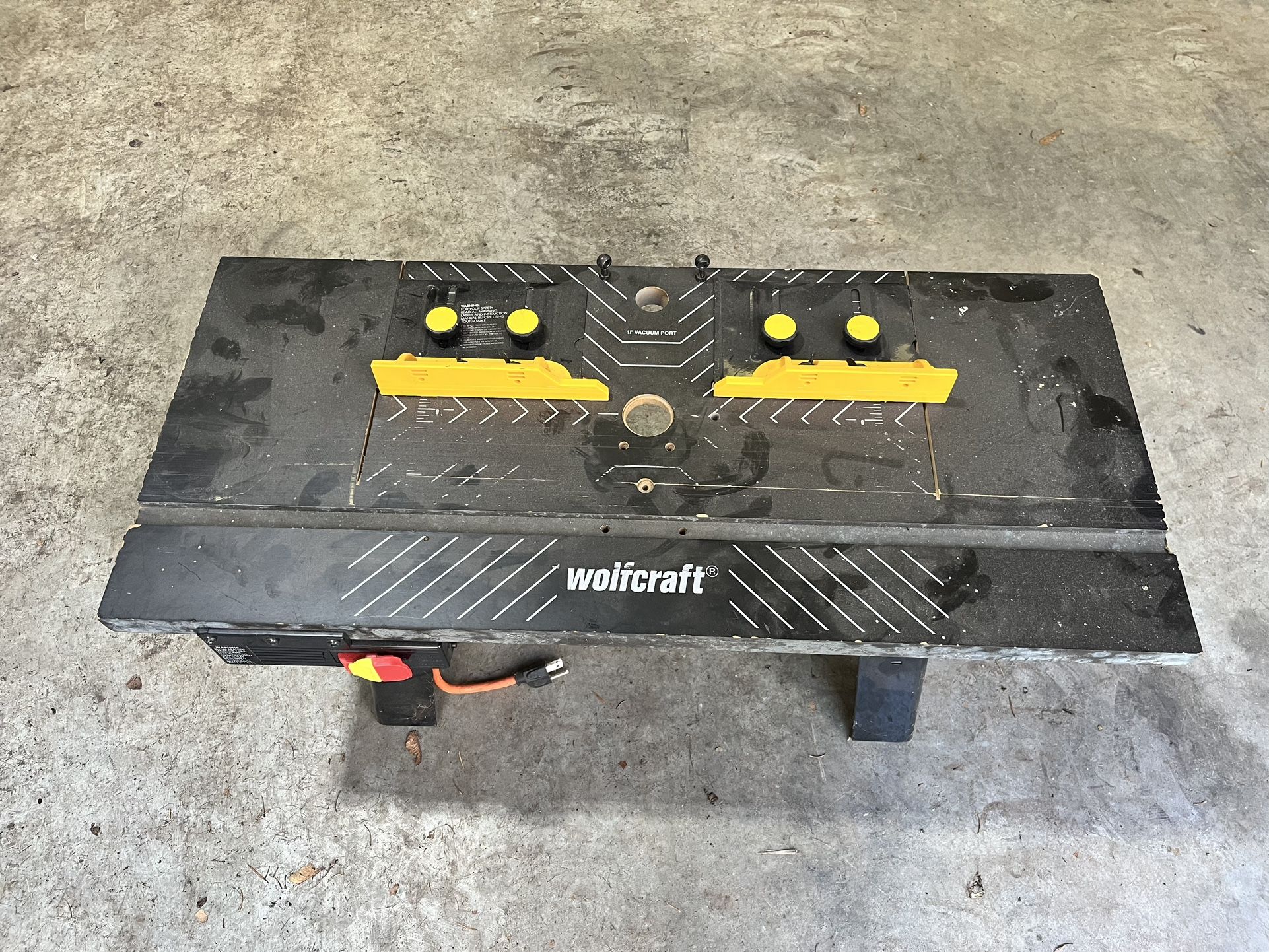 Wolfcraft Router Table