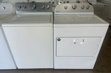 Maytag Washer and Whirlpool Dryer