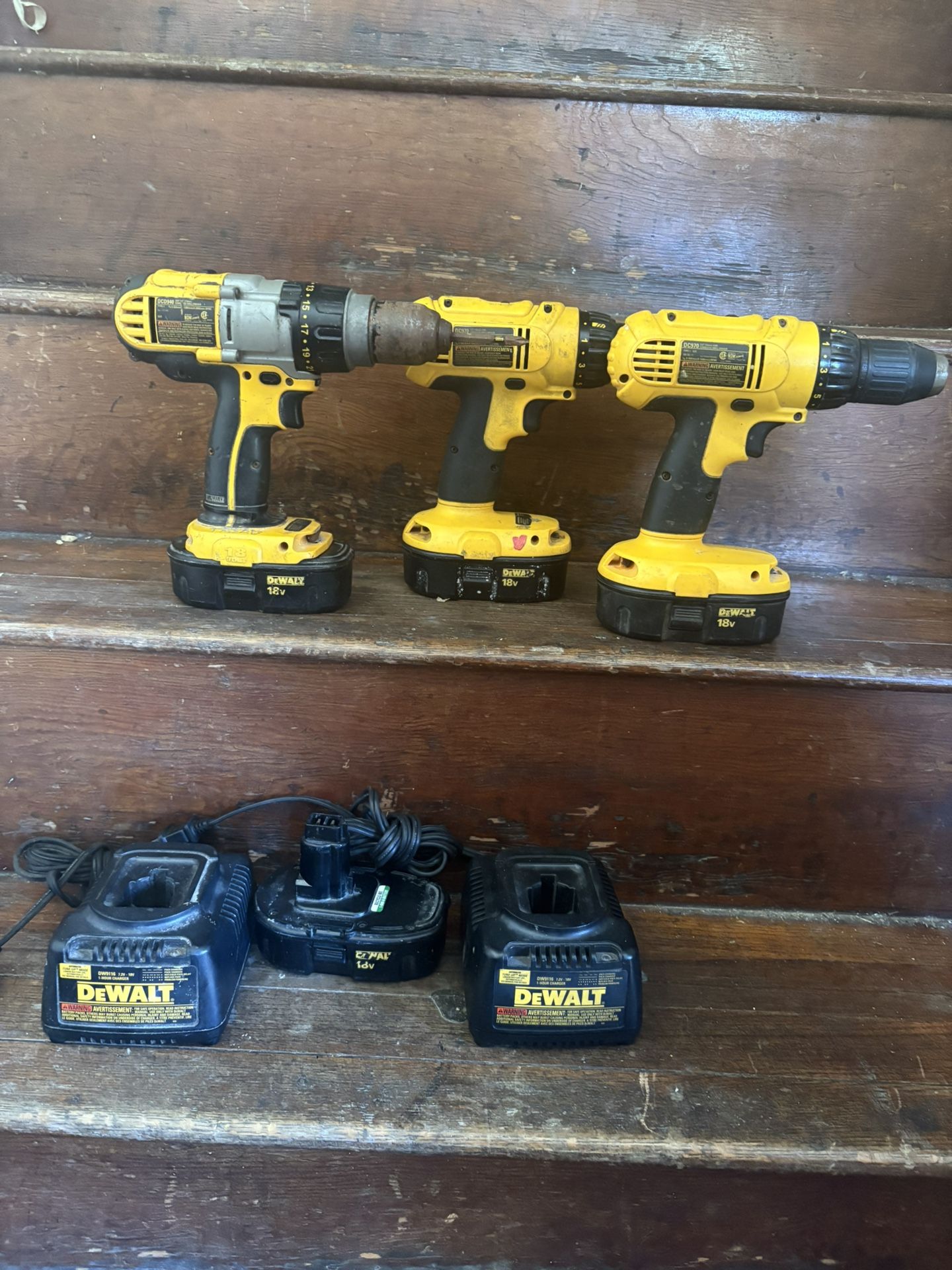 18v Dewalt Drills