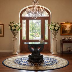 Very rare glass topped pedestal table