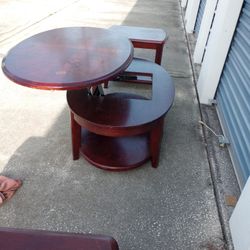 Living Room Set, Wood