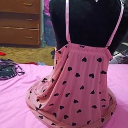 Brand New Pink And Black Lingerie