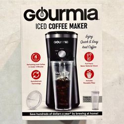 Iced Coffee Maker with 25 fl oz. Reusable Tumbler