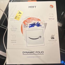 MOFT Dynamic Folio Case for iPad Pro 13-inch (M4/M5), Beige White, Stand