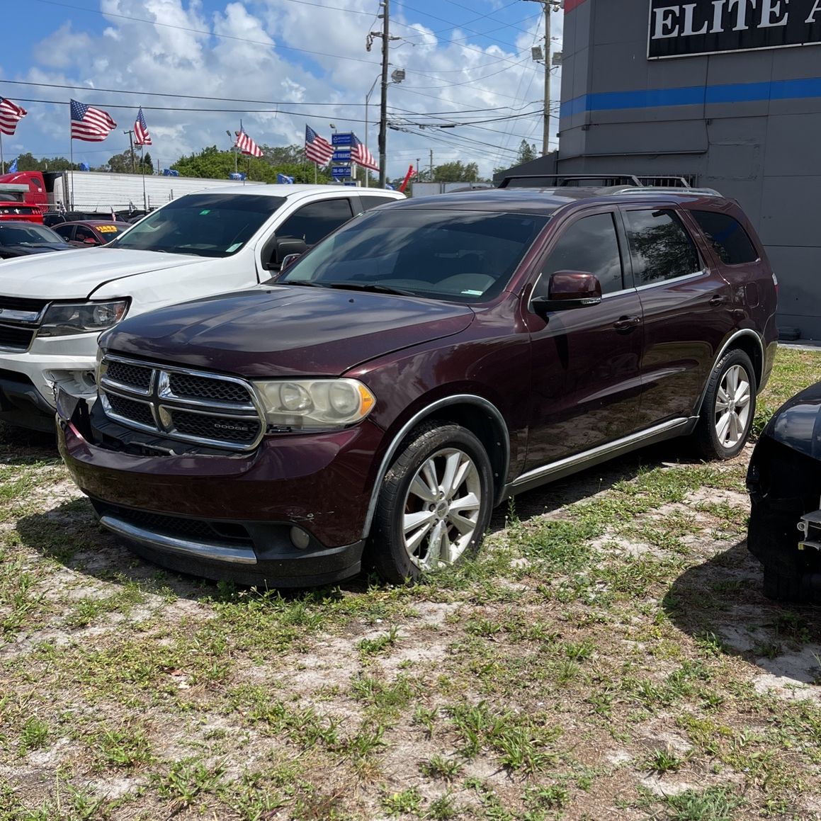 2012 Dodge Durango Bad Engine 