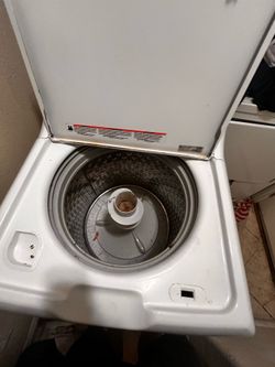 GE washer and gas dryer