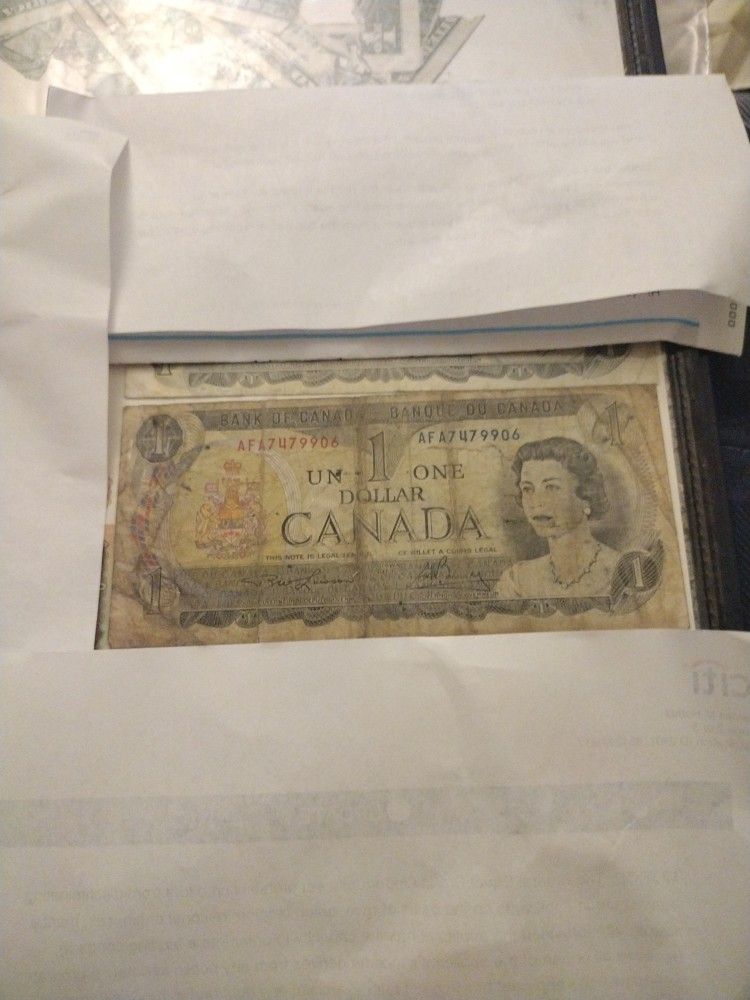 Antique Canada 1 dollar