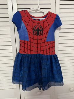 Girls Spiderman Dress (size 4)