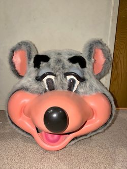 Chuck E Cheese Original Cool Chuck Walkaround Head Costume Piece 2000’s
