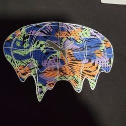 New Puma Black T-Shirt with Unique Colorful Graphic Logo