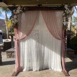 Wedding Ceremony Arch - Solid Wood