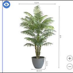 Artificial palm tree