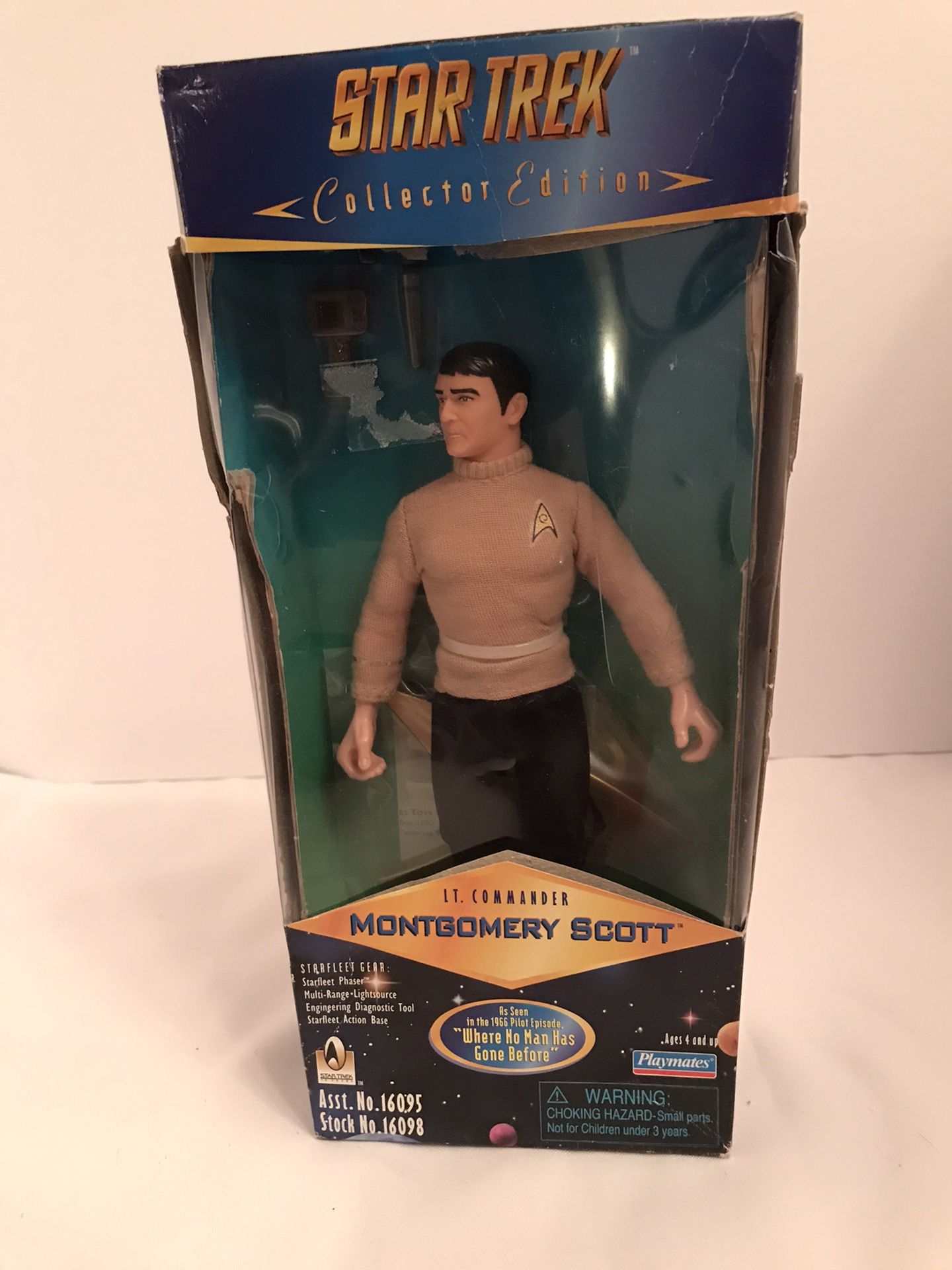 NOS Star Trek Collector Edition Montgomery Scott